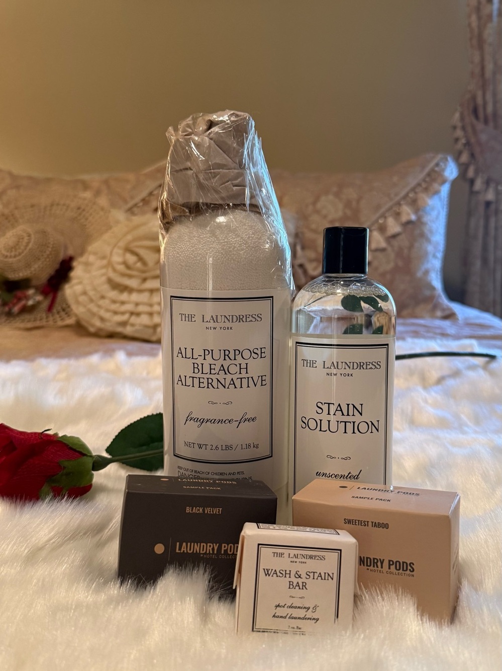 The Laundress Luxury Laundry Care Bundle Black Velvet Sweetest Taboo NWT